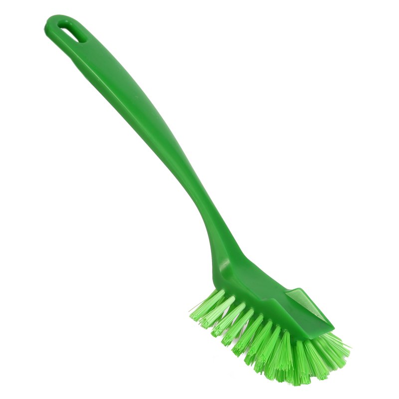Dishwash Brush With Scraper Nose