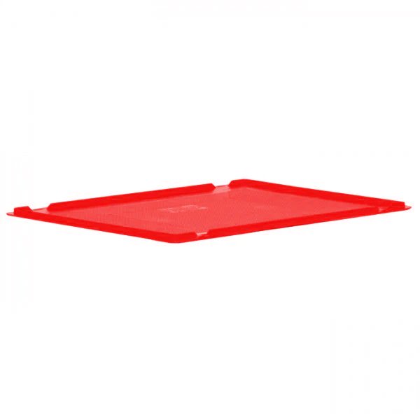 Lid for Stacking Box 600x400, Red