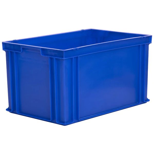 Stacking Container, 600x400x325mm, Blue