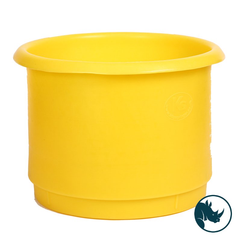 Interstacking bin - 28 ltr, yellow