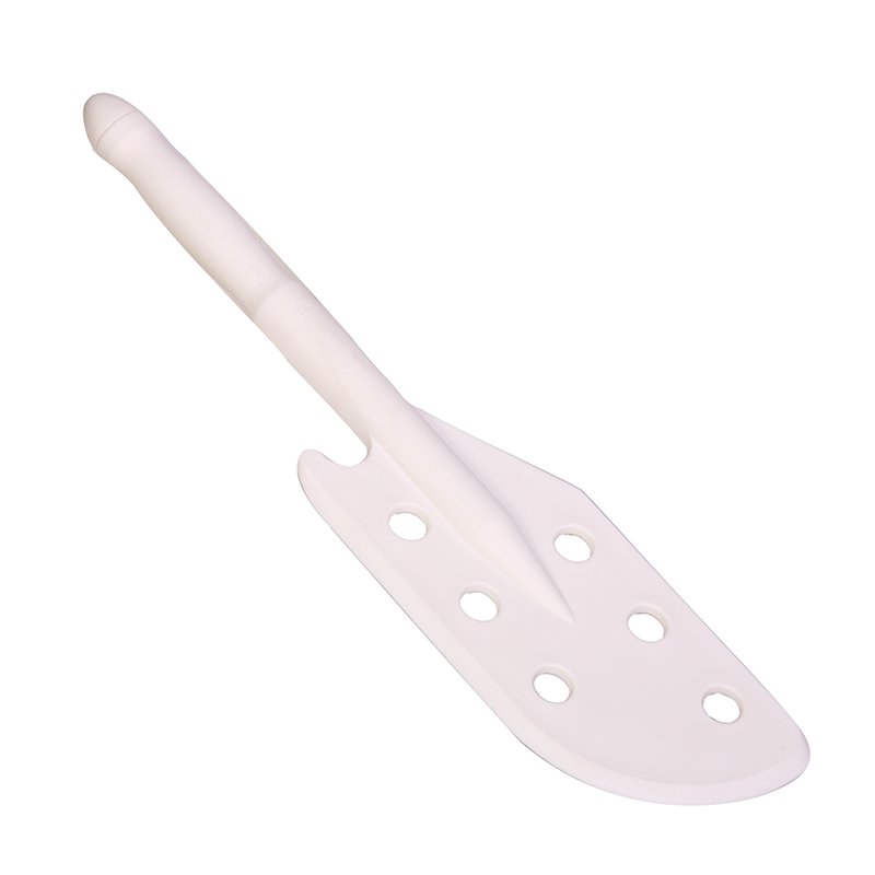 Paddle - short, with holes, white