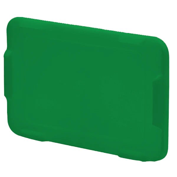 Lid for Hygenic Stacking Box 640x385, Green