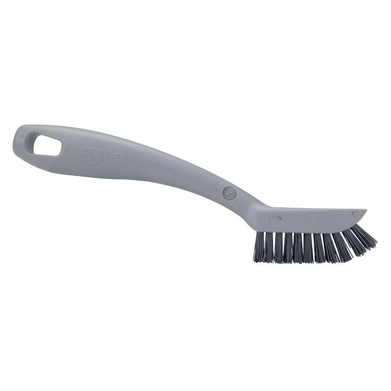 Small Detail Brush with Scraper Nose - Grey