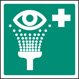 Emergency eyewash symbol