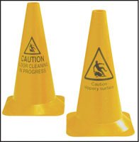 Floor cleaning hazard cone round 500mm