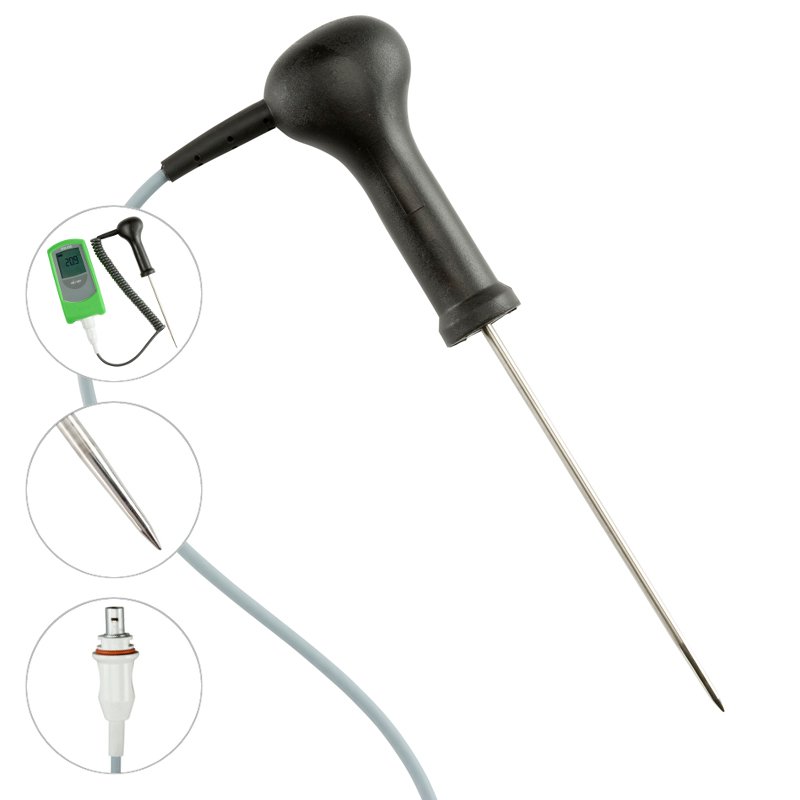 Fast response penetration probes for ATFX410-1 thermometer