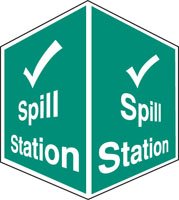 Spill station - projecting sign