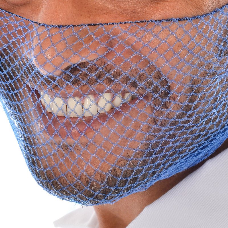 Close Mesh Beard Snood Detectable x 36