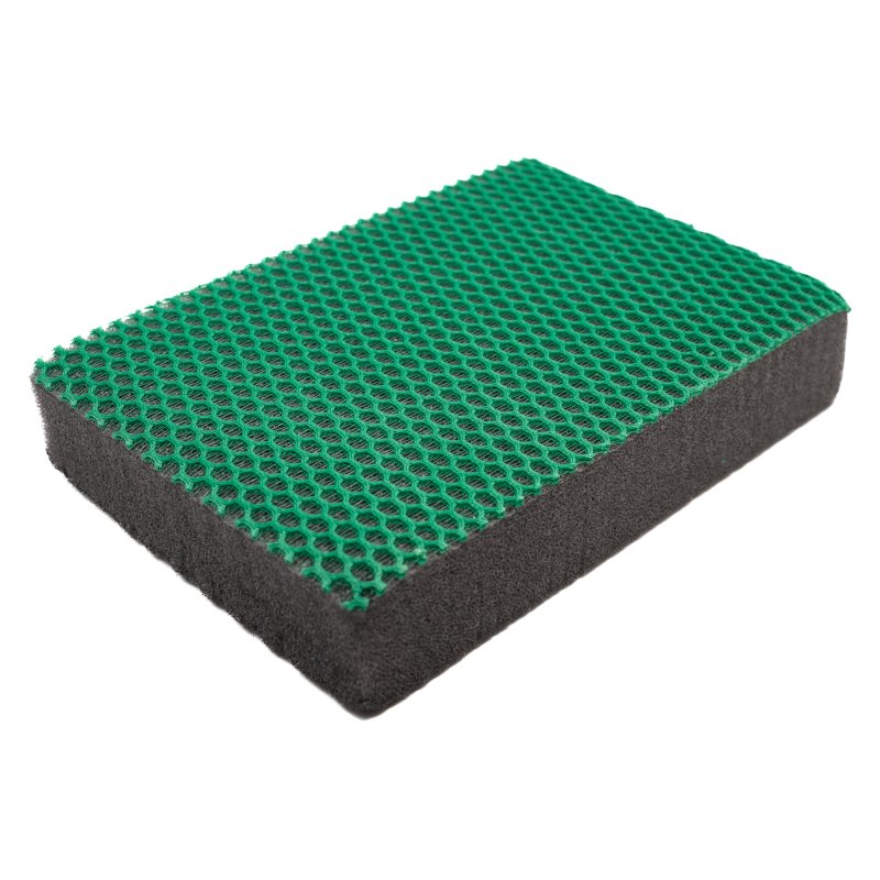 HEXPAD Scratch-free hygiene scouring pad; green