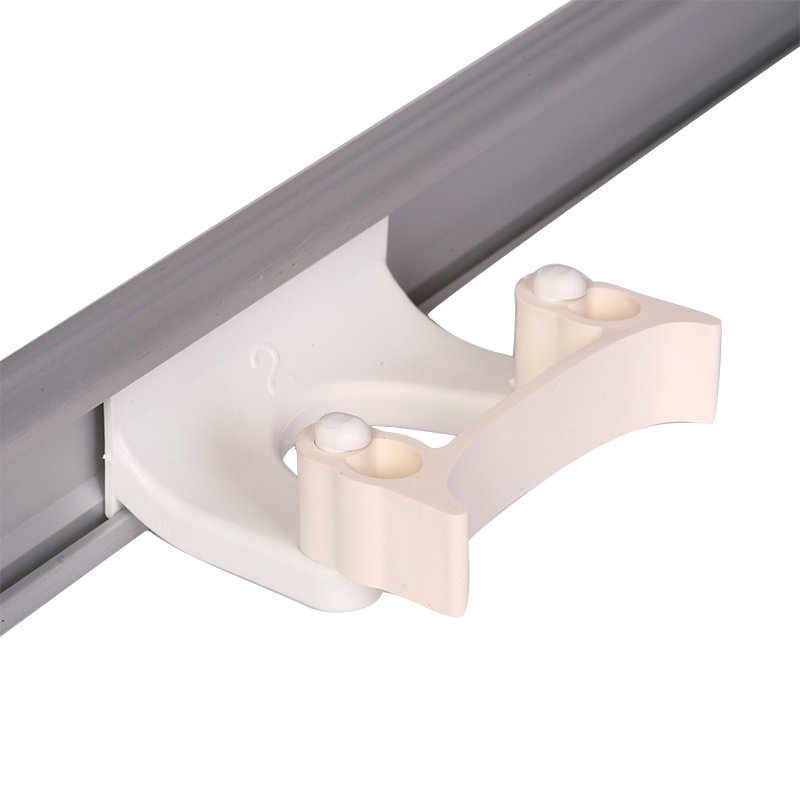 Holder - For Wall Rail, Band Type 28/38∅mm, White