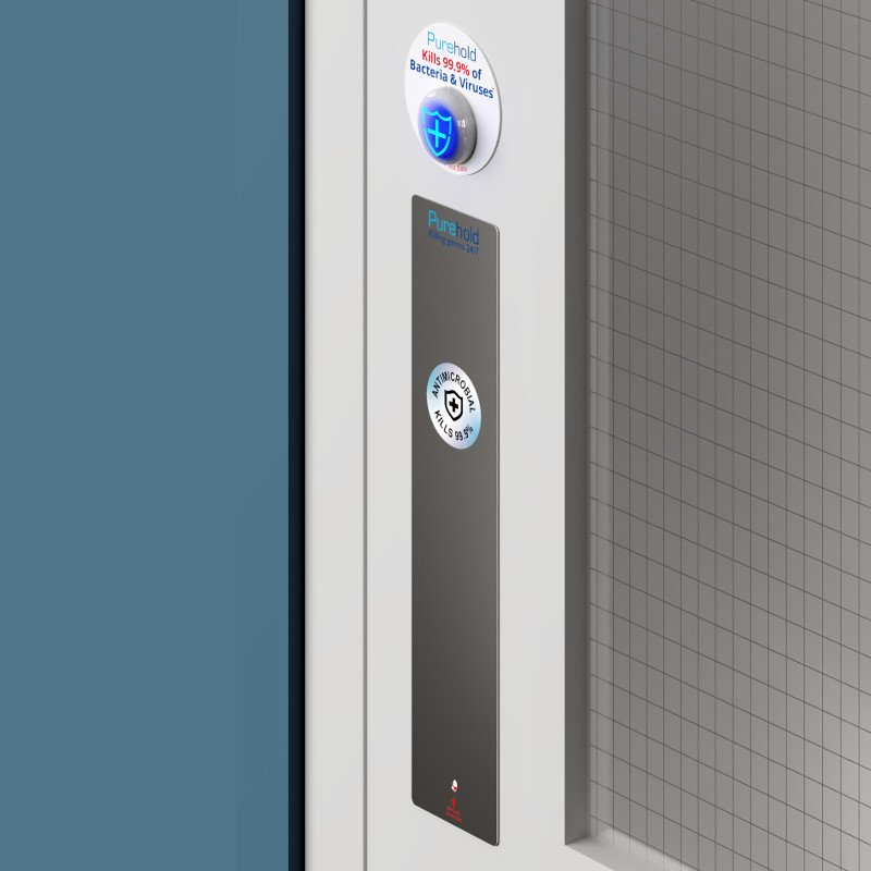 Antimicrobial Door Handle - Push Plate