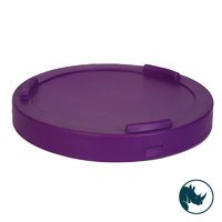 Click fit interstacking bin lids