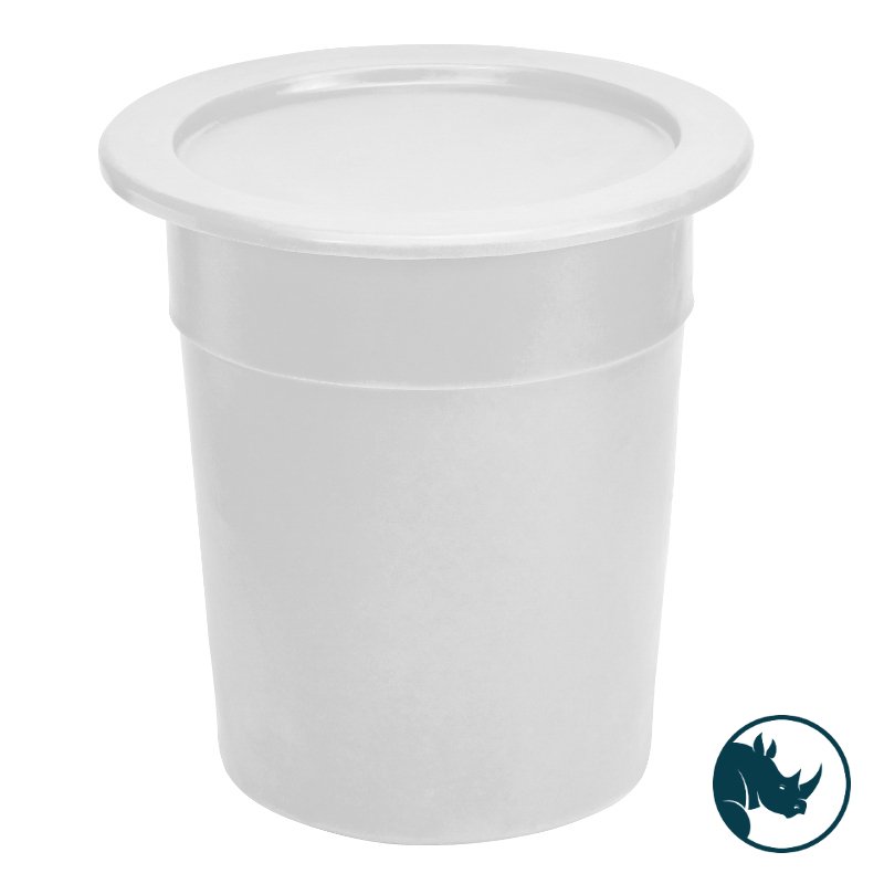 Tapered bin lid - to fit TP2085, white