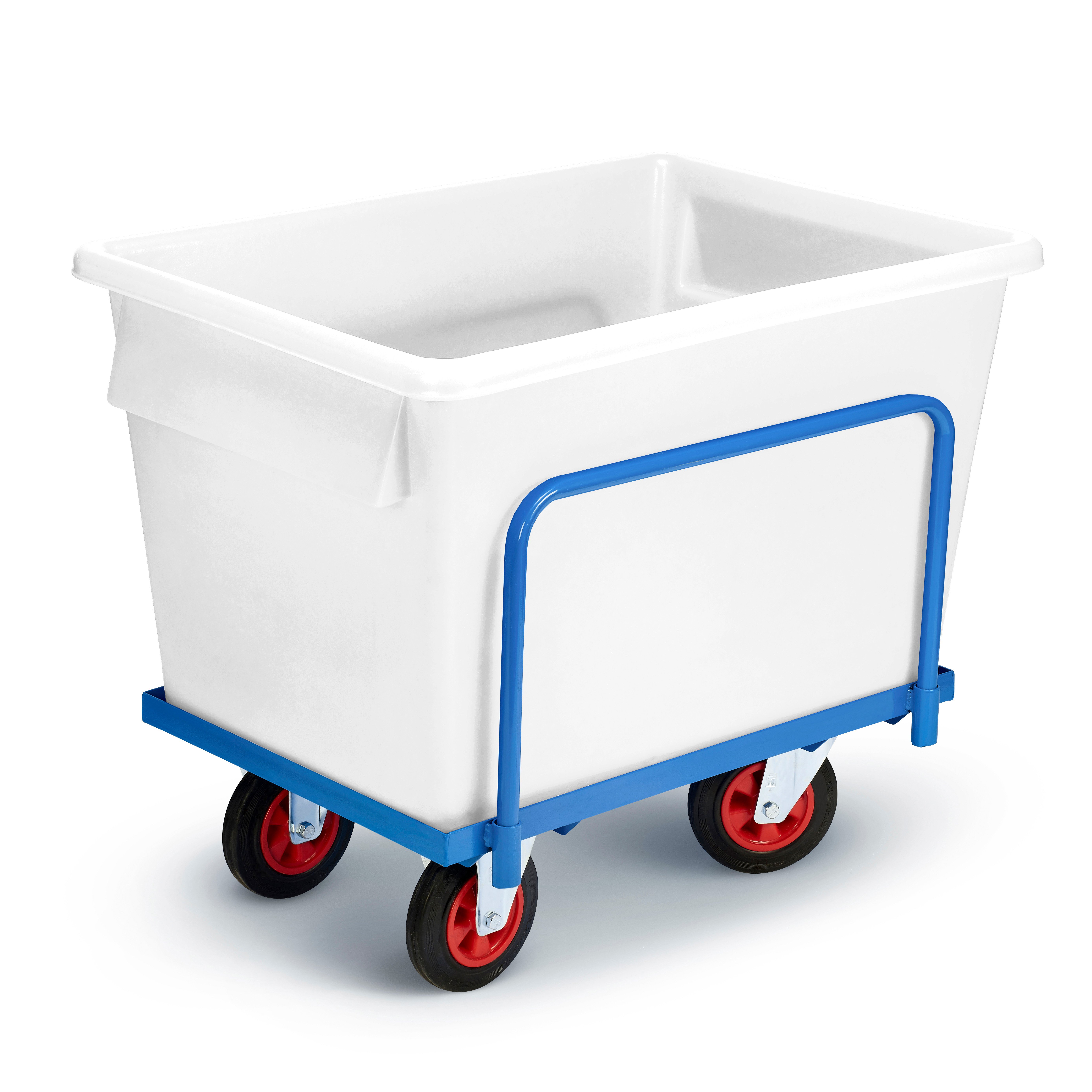 Tapered tank & frame - 370ltr, white (blue frame)