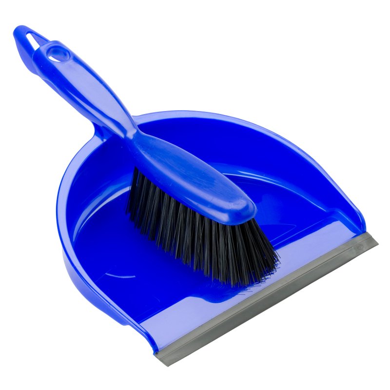 Hand Dust Pan Set - 230mm, Blue