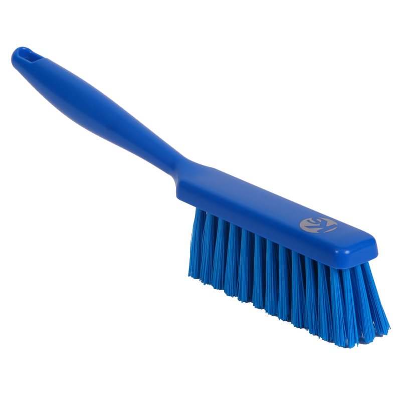 Bannister brush - medium/stiff PBT bristle, 340mm, blue