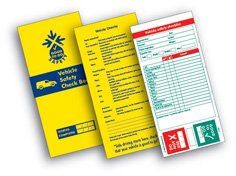 Good to go fleet vehicle safety check book