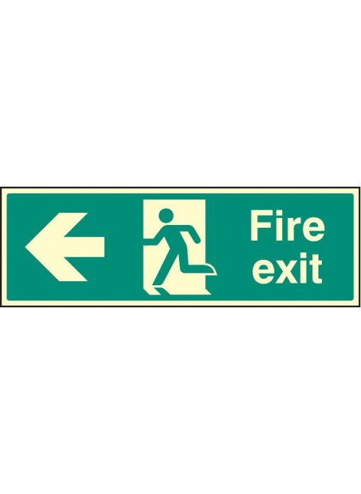 Fire exit - left