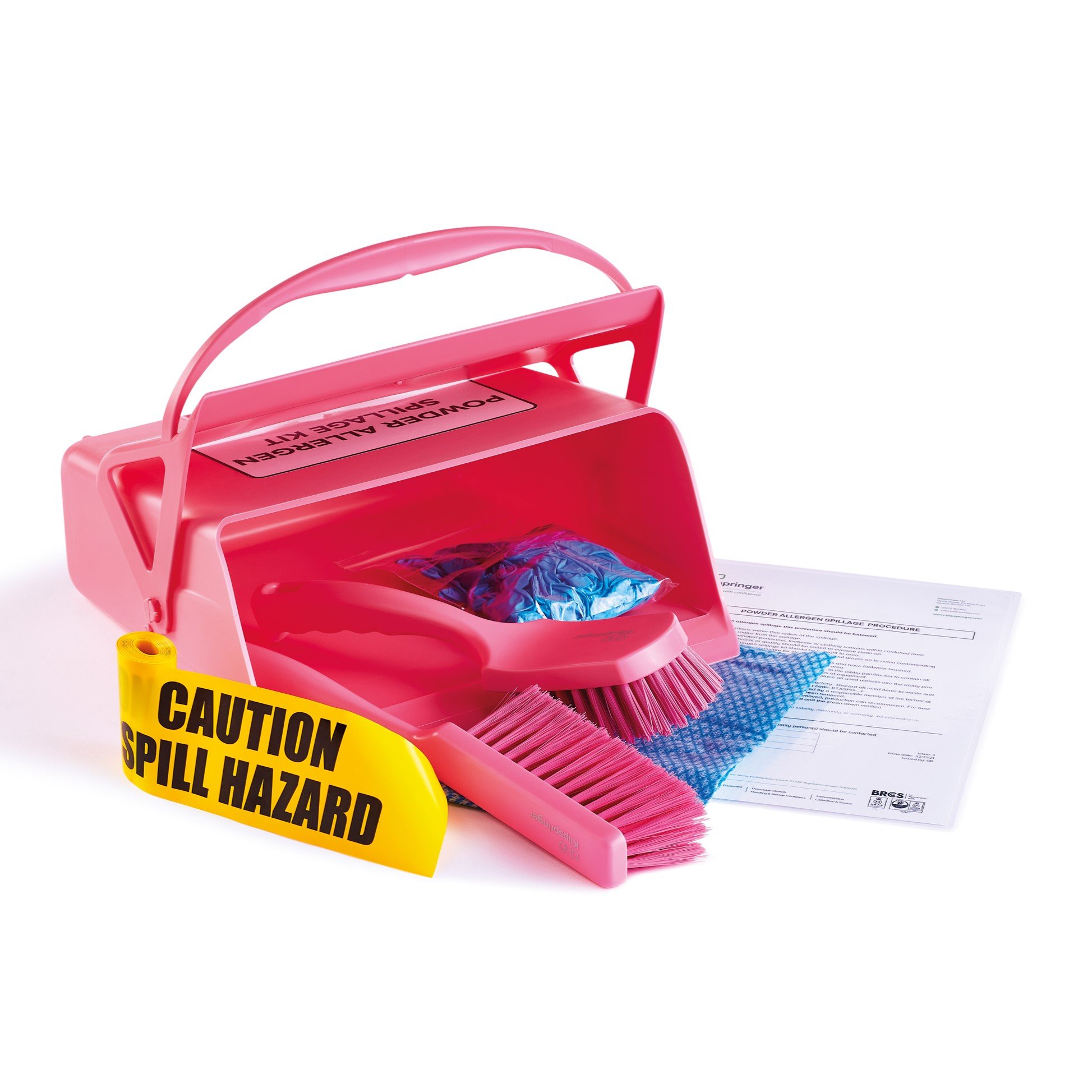 Allergen Spillage Powder Kit, Pink