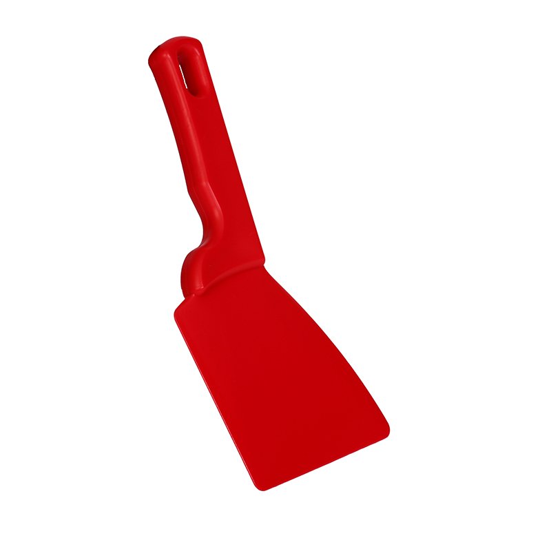 Hand Spatula - 3 Sides x 100mm, Red