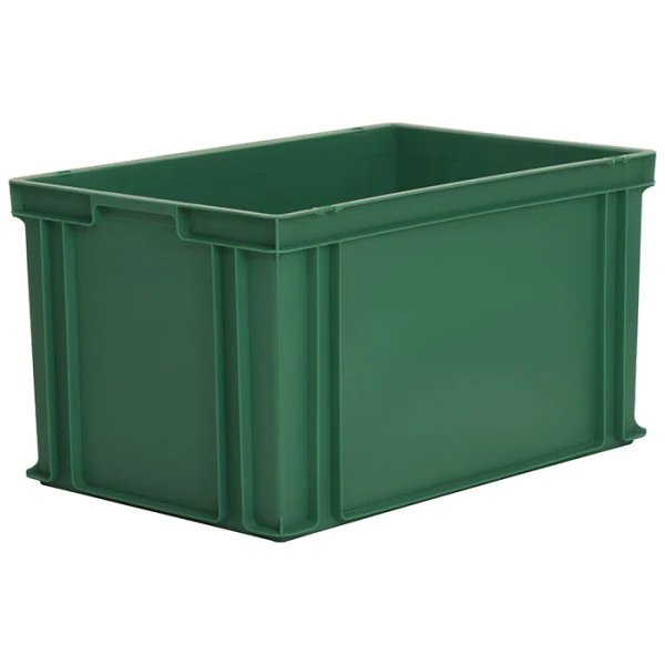 Stacking Container, 600x400x325mm, Green