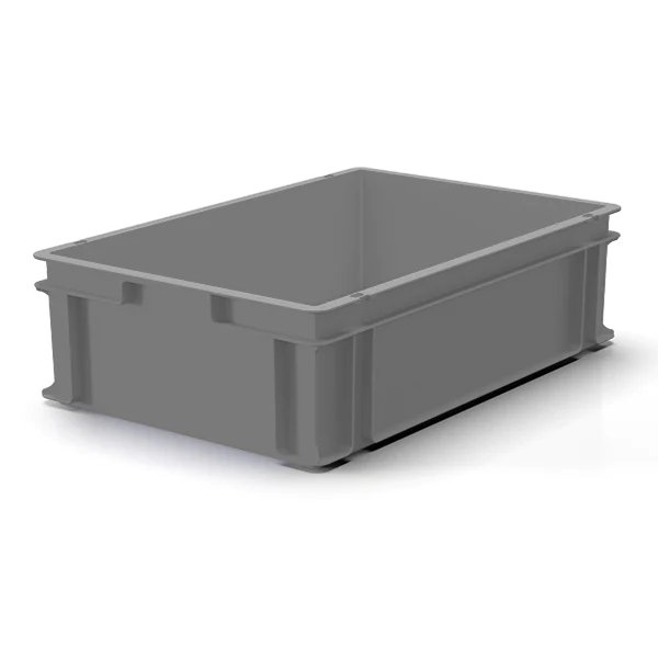 Stacking Box, 600x400x170mm, Grey