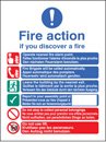 Multi-lingual fire action auto with lift