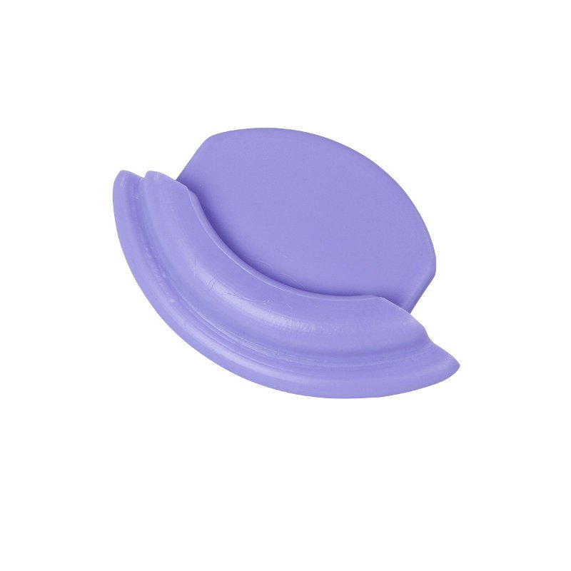 Wall Rail - End Cap, Purple (x1)