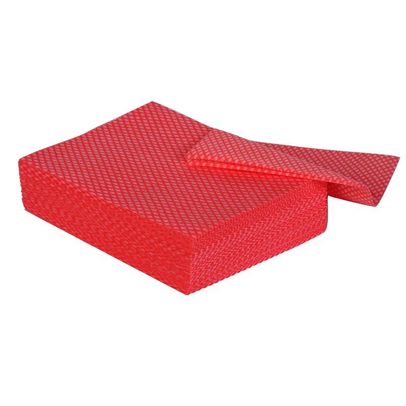 K-Lite Medium Duty Dry Wipe - 1/4 fold, Red