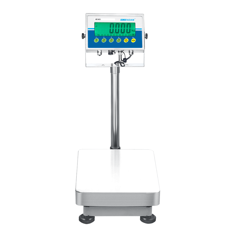 Floor and Bench Scales, 6kg, 2g resolution, 300x400mm pan size, 