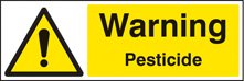 Warning pesticide