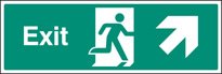 Exit - up and right