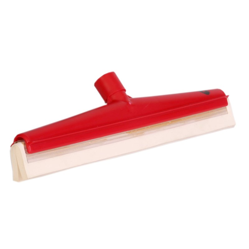 Double Blade Squeegee - White Blade, 400mm, Red