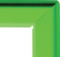 A2 25mm snap frame - green