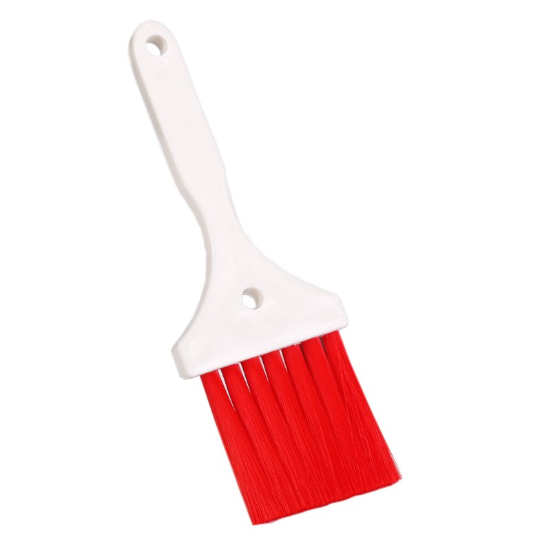 Glazing brush - extra soft PBT bristle, 50mm red
