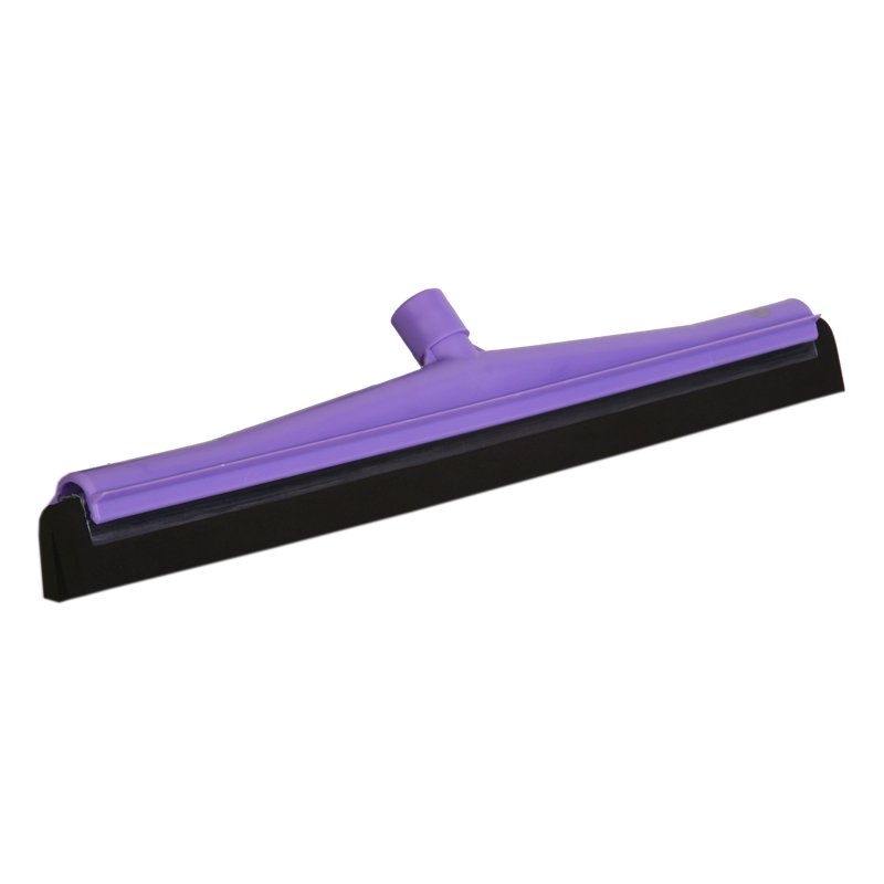 Double Blade Squeegee - Black Blade, 600mm, Purple