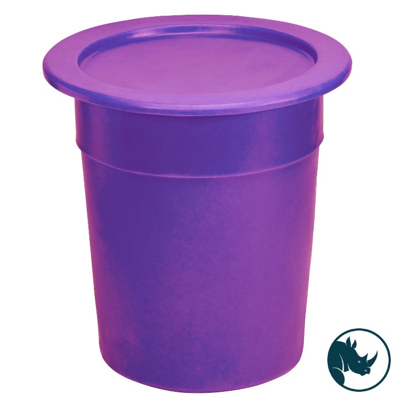 Tapered bin lid - to fit TP2085, purple