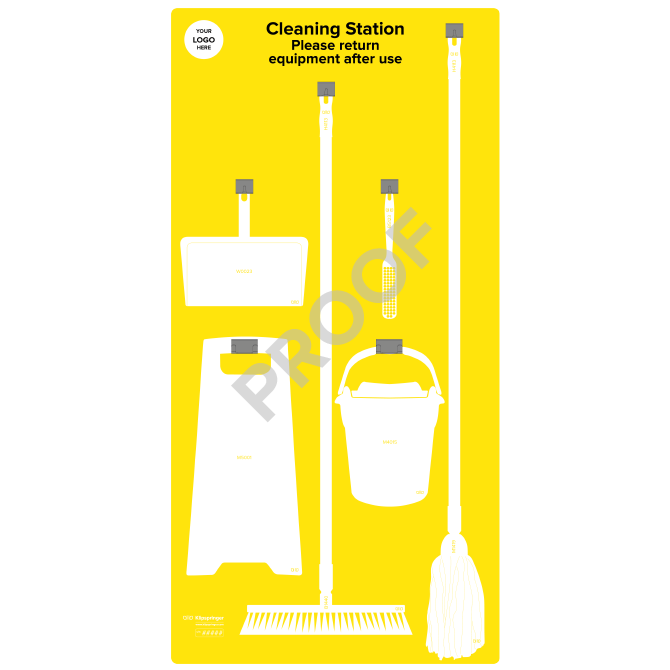 Floor Mopping Station- Yellow