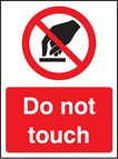 Do not touch