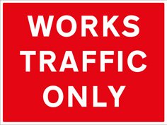 Works traffic only