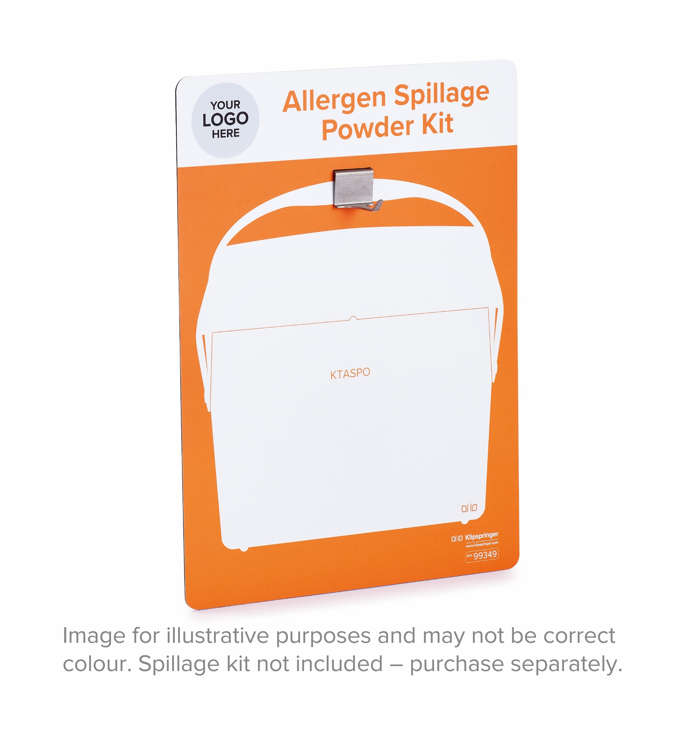 Allergen Spillage Powder Kit Shadow Boards