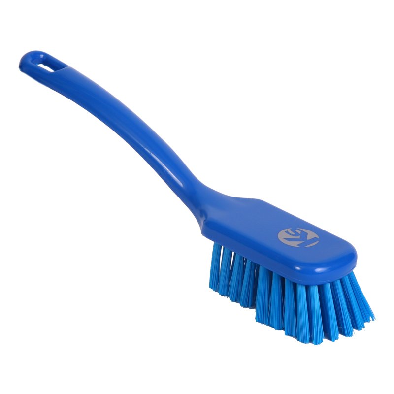 Short Utility Brush - Medium PBT Bristle, 270mm, Blue