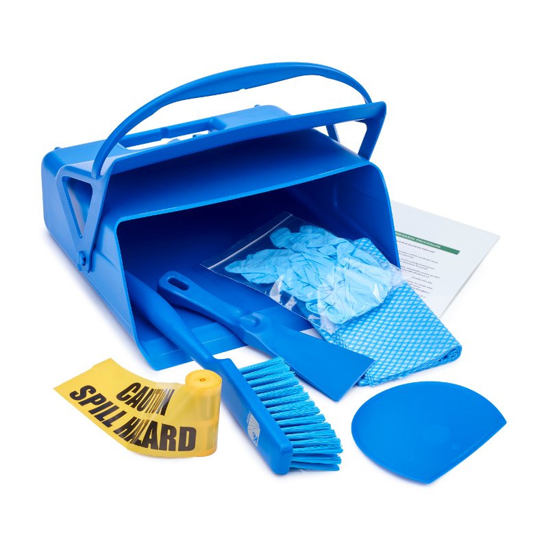 Allergen Spillage Solids Kit - Blue