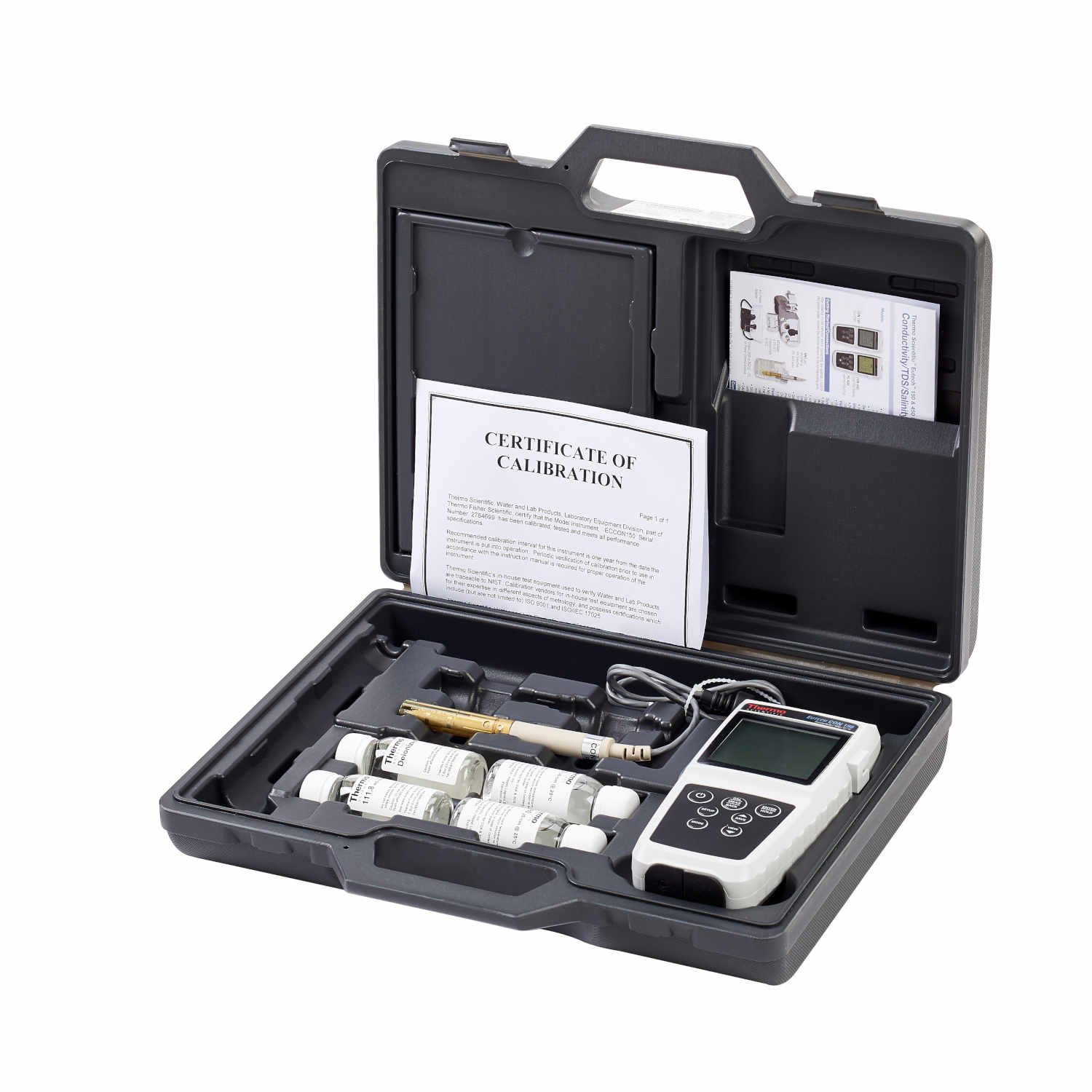 Waterproof 150 Conductivity Meter with ATC - kit including case