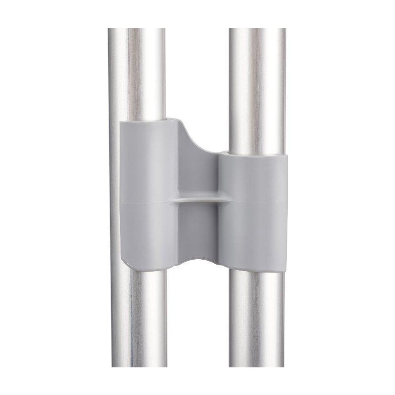 Plastic clip for lobby pan and brush, Grey