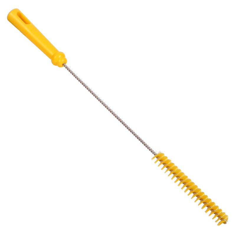 Bottle Brush - PBT Bristle, 20mmØ, 500mm Polygrip Handle, Yellow