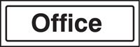 Office visual impact sign