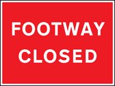 footway closed