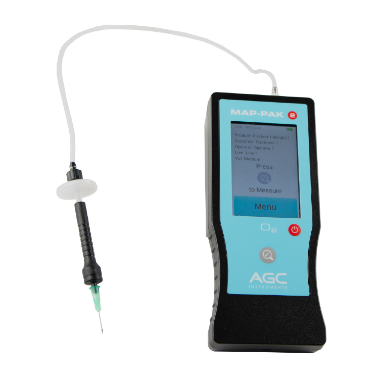 Gas Analyser Measuring Oxygen