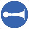 Sound horn symbol